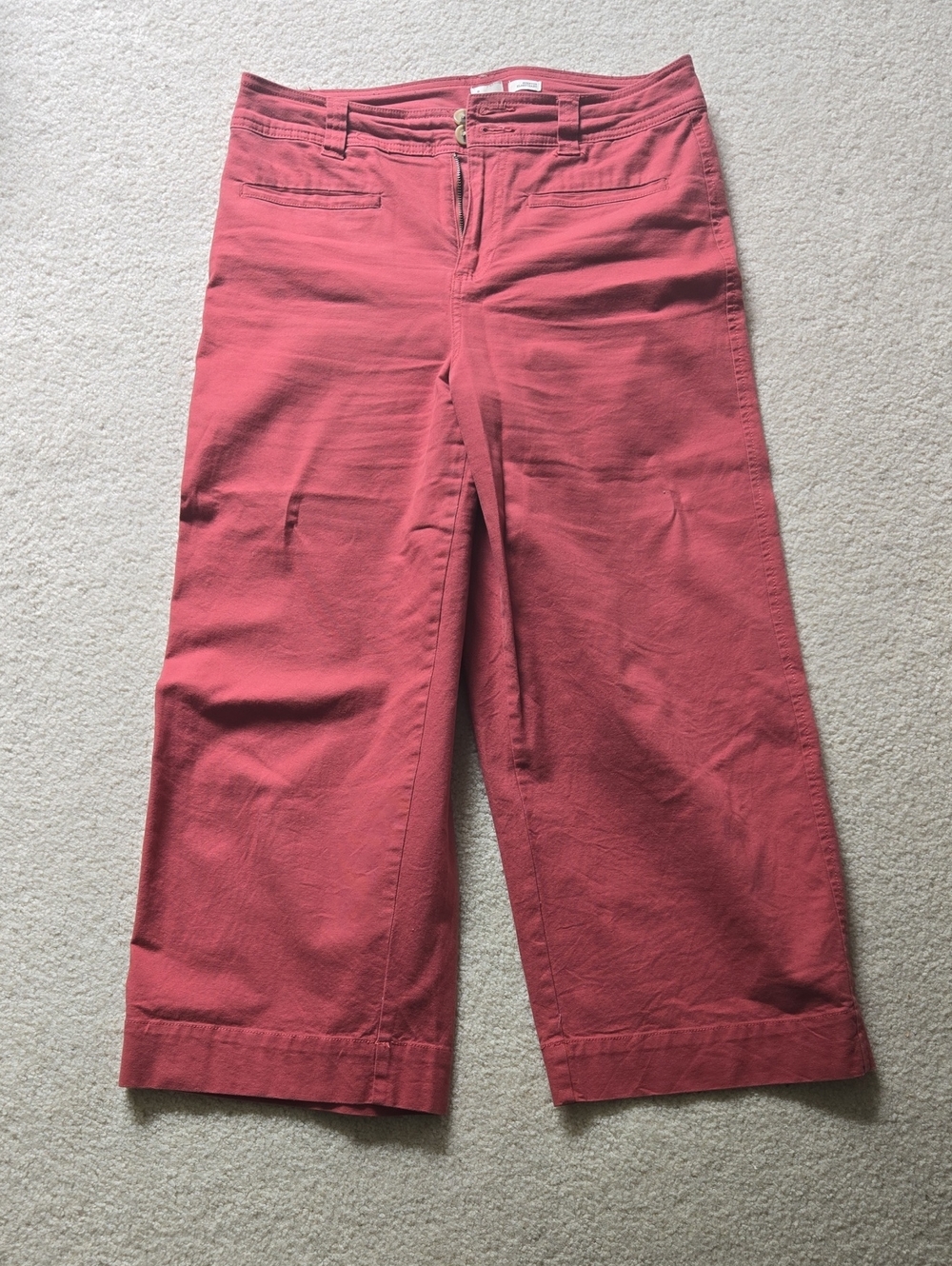 a new day Cropped Wide-Leg Pants Size 10